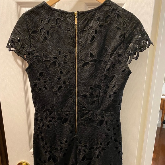 NWT Black lace dress, with gold zipper - Picture 3 of 3